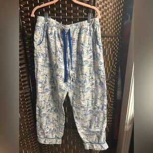 Van Winkle western toile pajama pants
